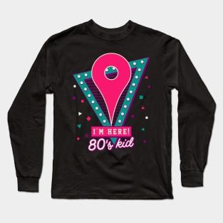 80'S KID Long Sleeve T-Shirt